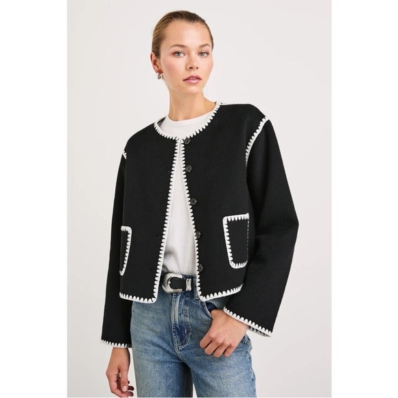 Rails Jackets & Blazers - Rails Melanie Jacket in Black M NWT